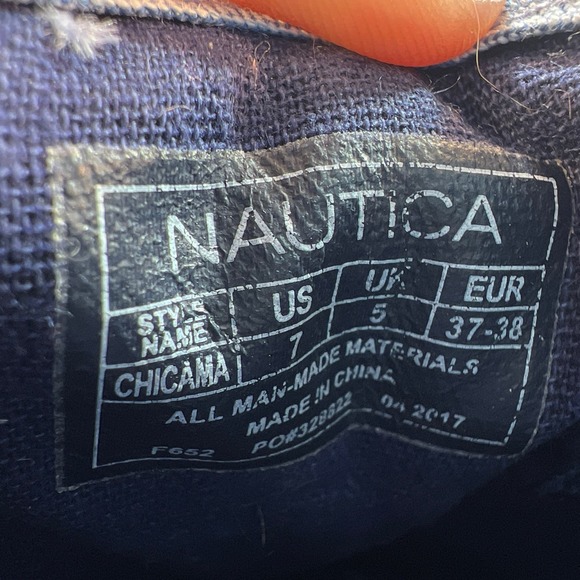 NAUTICA slip on Chambray size 7 - Picture 5 of 6
